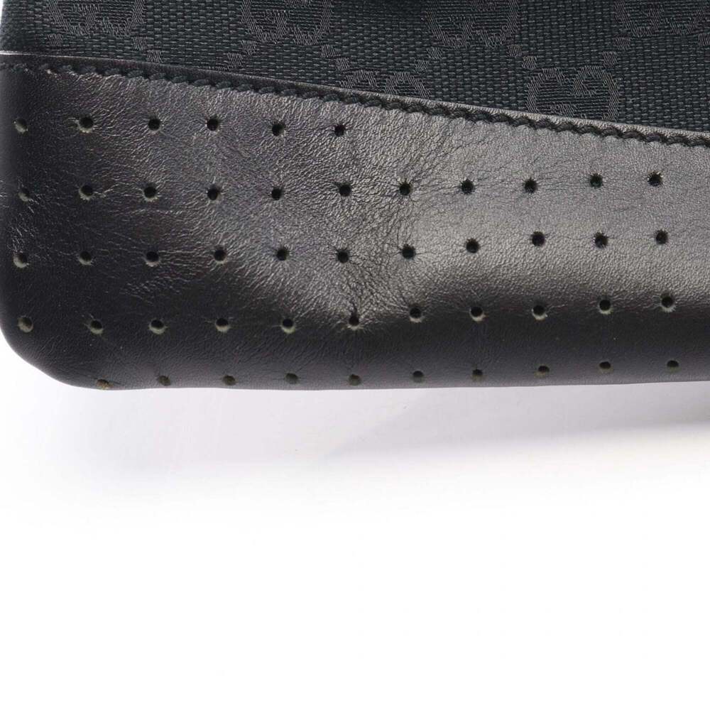 GUCCI Black Leather Shoulder Bag - Picture 7 of 8